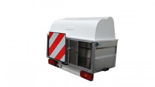 Porta Cargas Para Mascotas Aluminio Serie Transdog 1200 x 620 x 750 mm. | 120 Kg