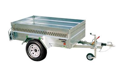 Remolque Carga Galvanizado Serie 2000 1850 x 1100 x 440 mm. | 750 Kg