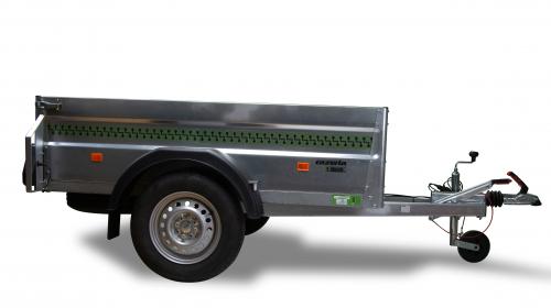 Remolque Carga Galvanizado Serie 2000 1850 x 1100 x 440 mm. | 750 Kg