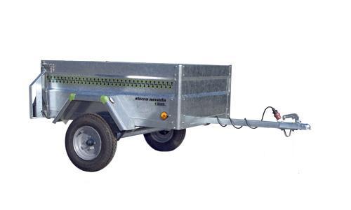 Remolque Carga Galvanizado Serie 2000 1400 x 1020 x 440 mm. | 400 Kg