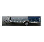 Cargar imagen en el visor de la galería, Remolque Plataforma Para Coches De Caballos Serie Ecuestre Y Plataformas - Remolques Para Caballos

